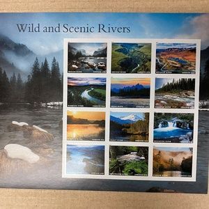 2019 - WILD AND SCENIC RIVERS Sheet of 12